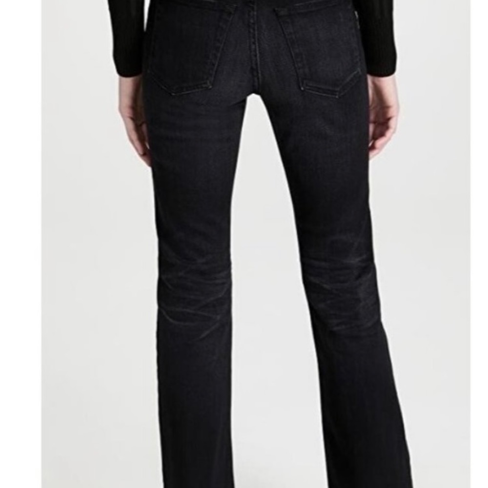 AG Adriano Goldschmied  Alexxis High-Rise Vintage Boot Jeans Size 26  Black